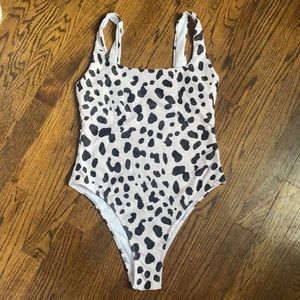 Cheetah One Piece Bathing Suit